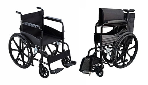 Folding Wheelchair Supplier For Hospitals & Clinics in Pollachi Folding wheelchairs supplier in Pollachi for hospitals, clinics, home – lightweight & sturdy.