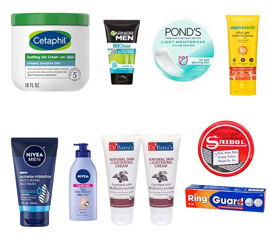 Wholesale Skincare & Personal Care Products in Pollachi We supply bulk medicated skincare, beauty, And personal care products in Pollachi.